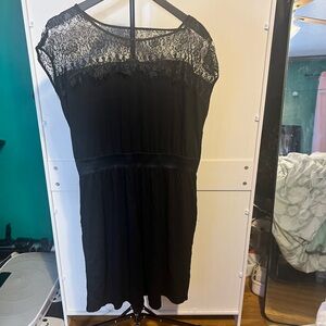 🔴Elegant Black Lace Dress